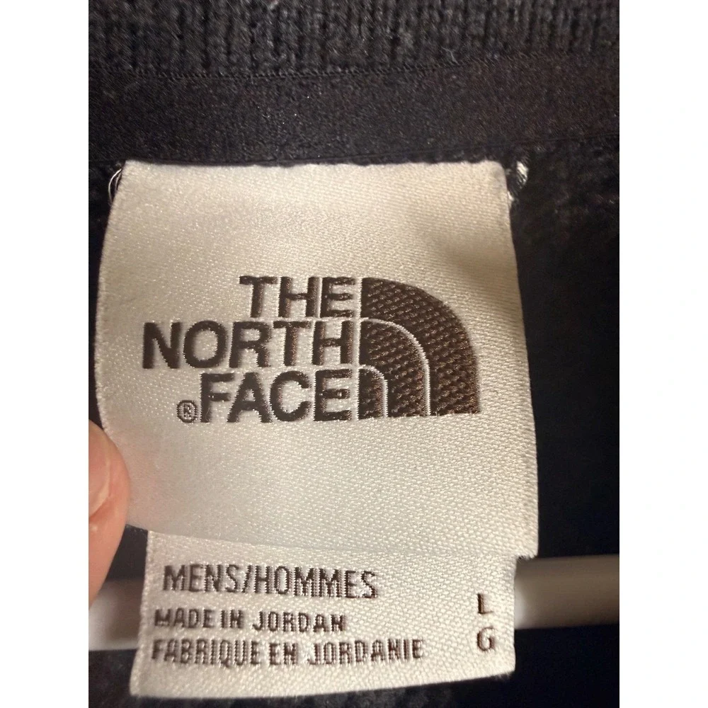The North Face Full Zip Fleece Jacket Mens L Black Athleisure Utility Gorpcore